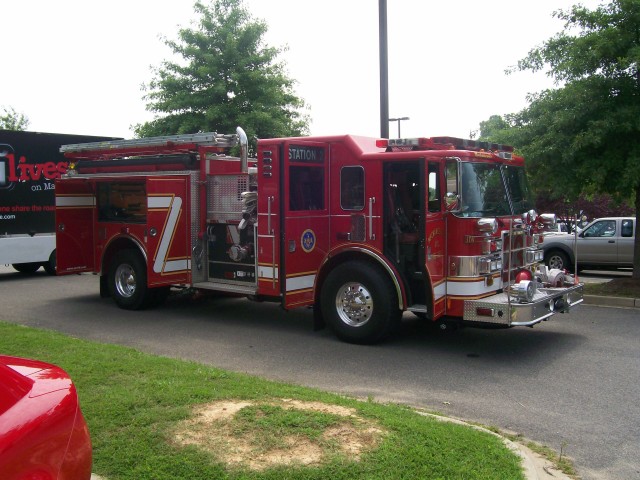 Engine 23 at the Young Drivers Initiative Program kickoff